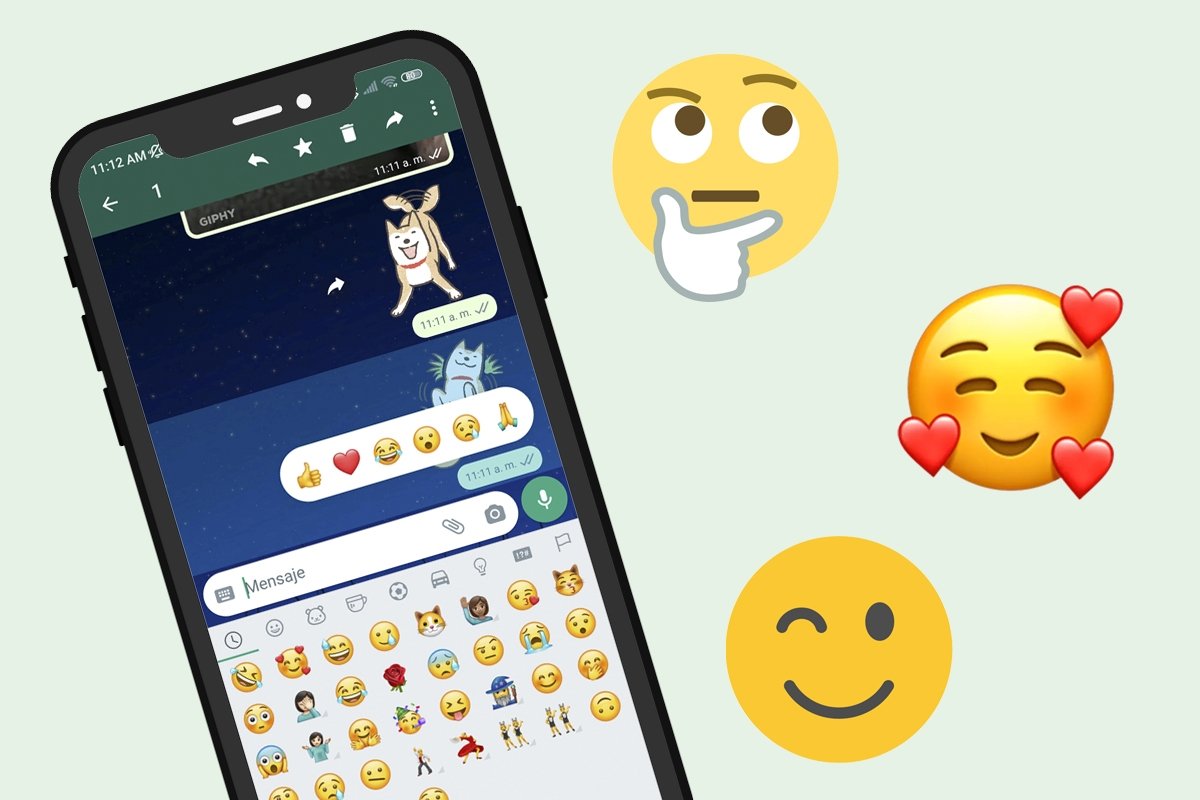 WhatsApp Ya Permite Utilizar Cualquier Emoji Para Reaccionar