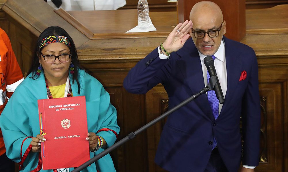 Jorge Rodríguez elegido nuevamente presidente de la Asamblea Nacional