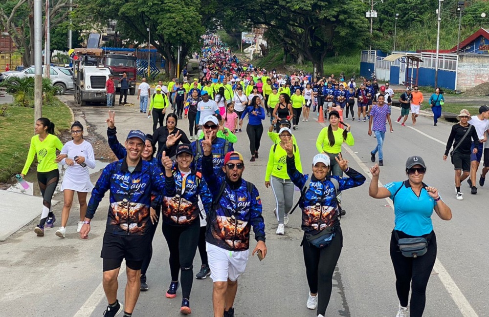 Celebrada Caminata por la Vida y por la Paz en Las Tejerías