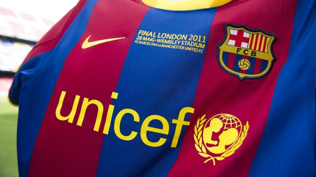 menta rehén avance Nueva ONG! Acnur relevará a Unicef en la camiseta del Barcelona