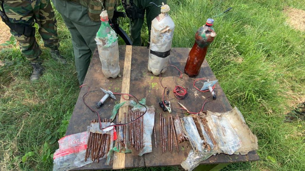 FANB desactiva más de 12 bombonas de alto explosivo en Apure