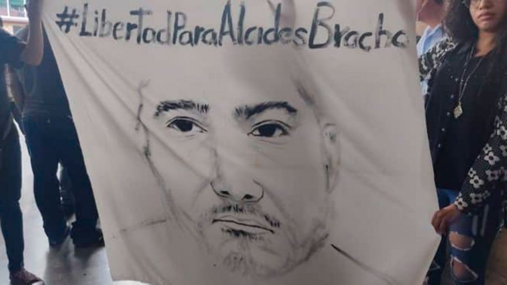 liberación de Alcides Bracho