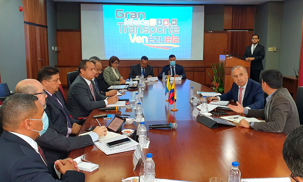 Ministros de Transporte de Venezuela y Colombia coordinan para reactivación de fronteras el siglo