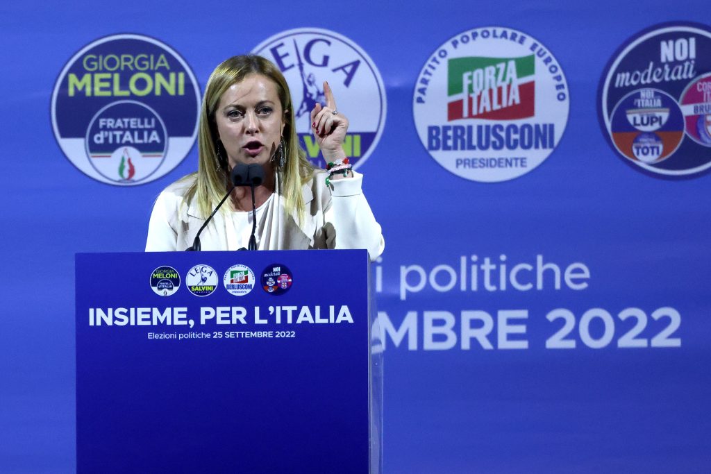 Meloni y su partido aumentan ventaja respecto a la oposición, revela una encuesta de Demos para el diario la Repubblica.