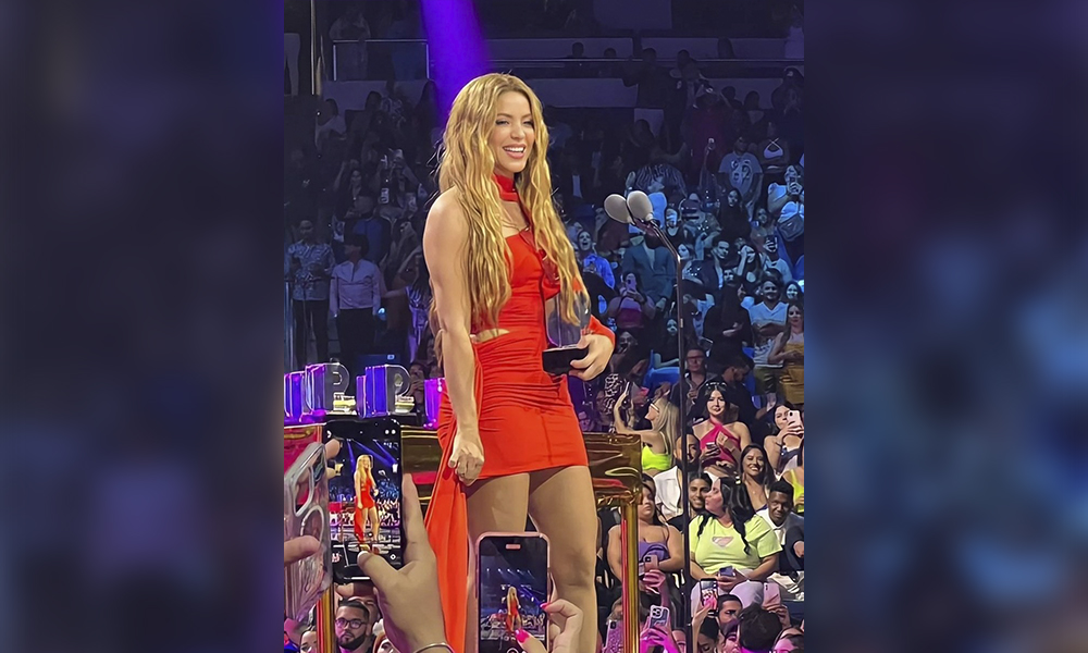 Shakira se convirtió en la máxima ganadora de Premios Juventud