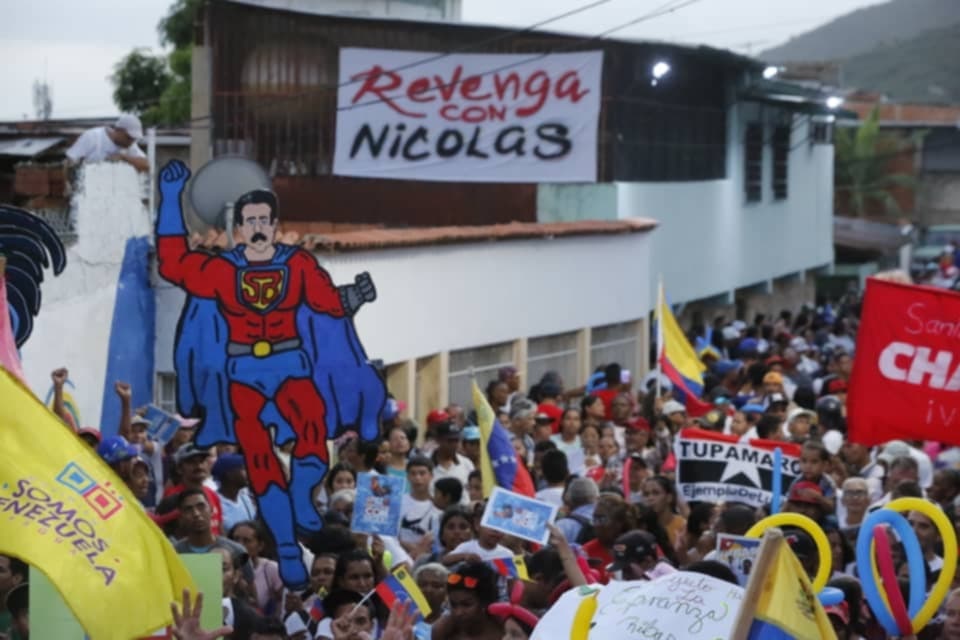 Gran Marcha en apoyo al presidente Nicolás Maduro fue realizada en Revenga elsiglo.com.ve
