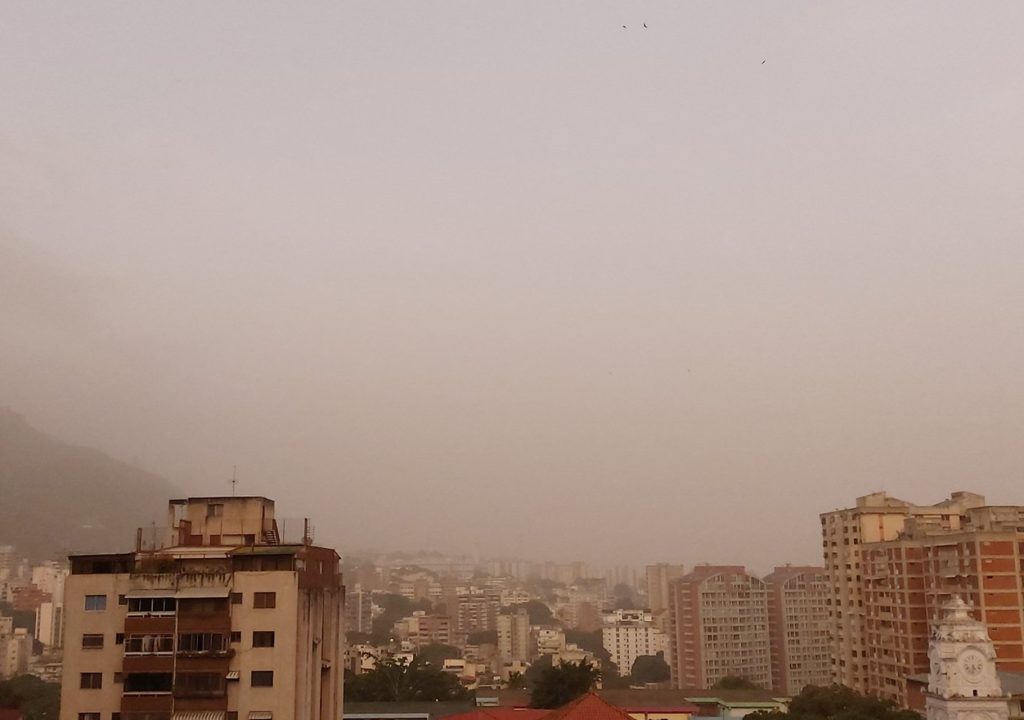 Polvo del Sahara impactará Venezuela por varios días