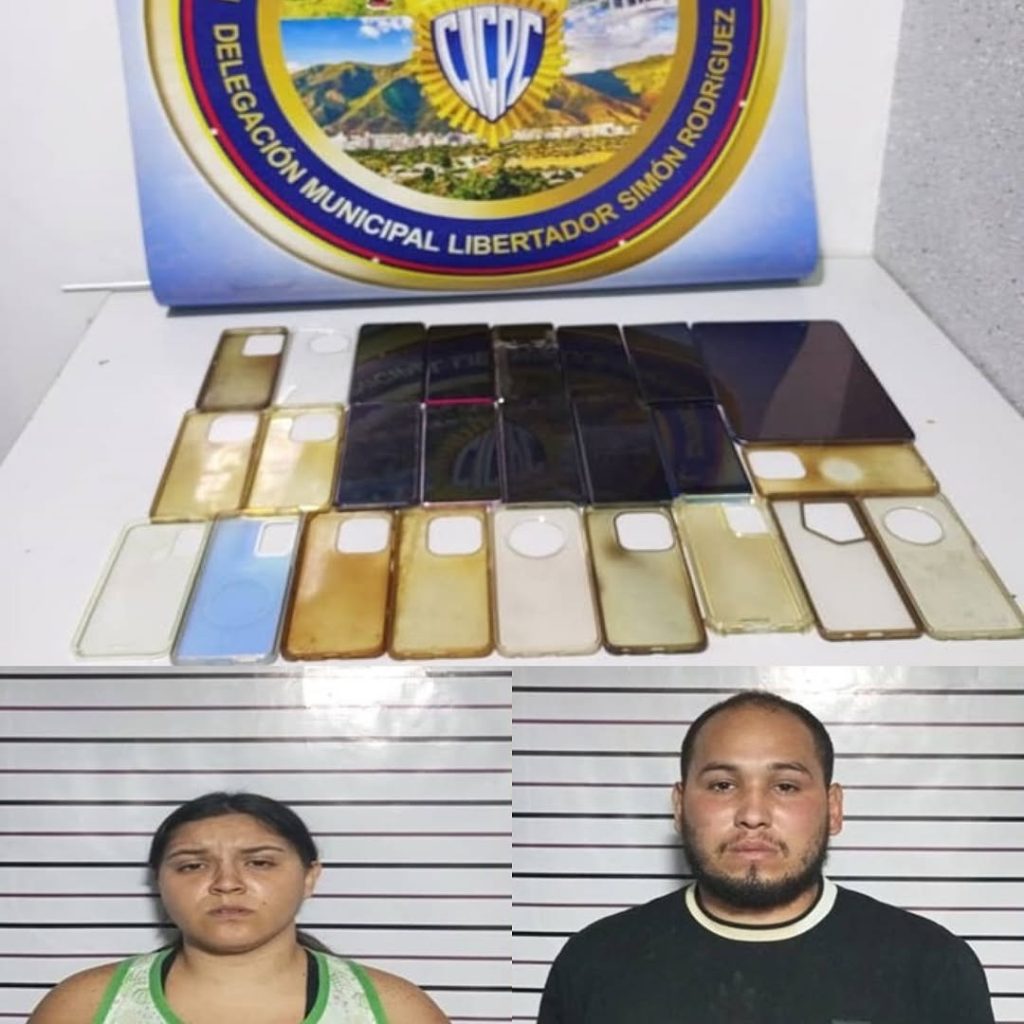 Capturada pareja por compra y venta de teléfonos robados elsiglo