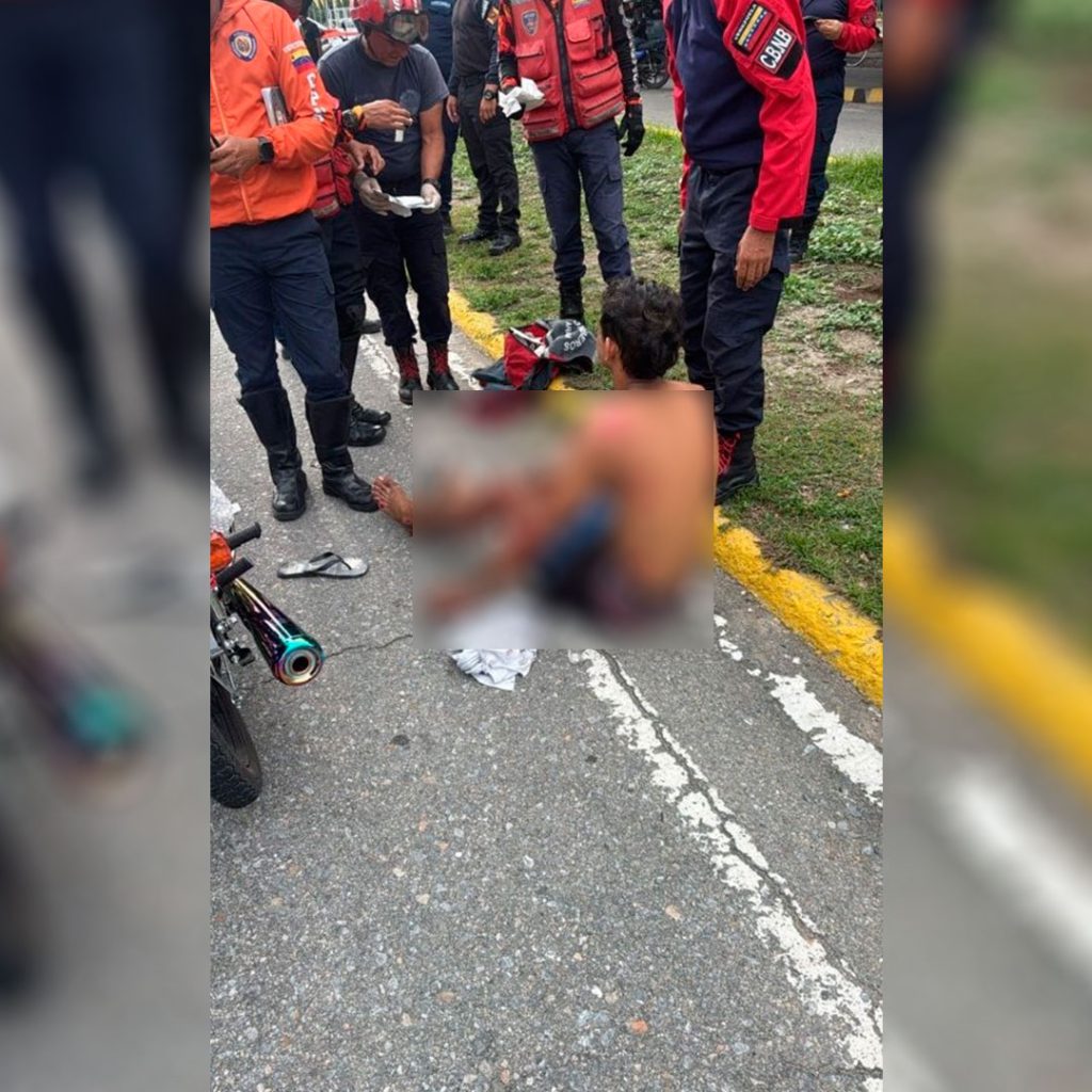 Choque entre motorizados dejó saldo de tres heridos elsiglo.com.ve