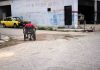 Socavón afecta tránsito por calle C del Barrio Independencia