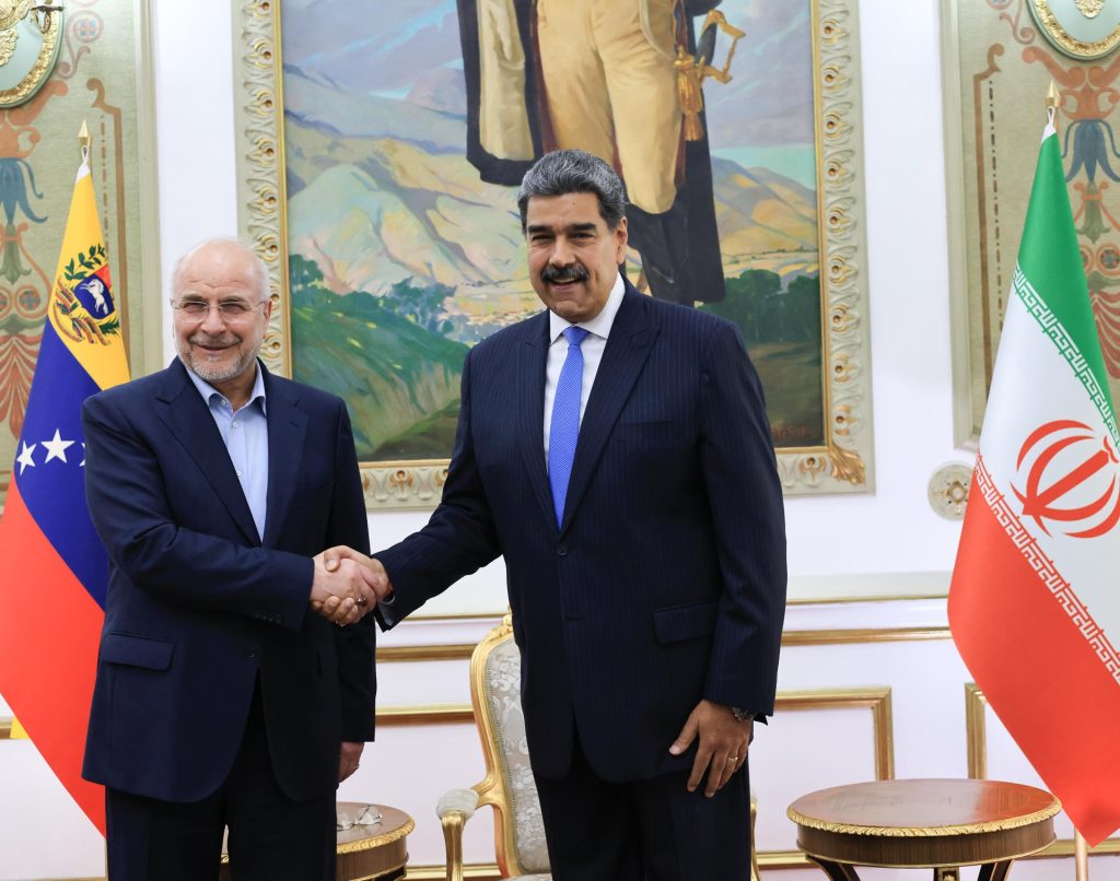 Maduro recibe en Caracas al jefe del Parlamento de Irán para consolidar la cooperación elsiglo.com.ve