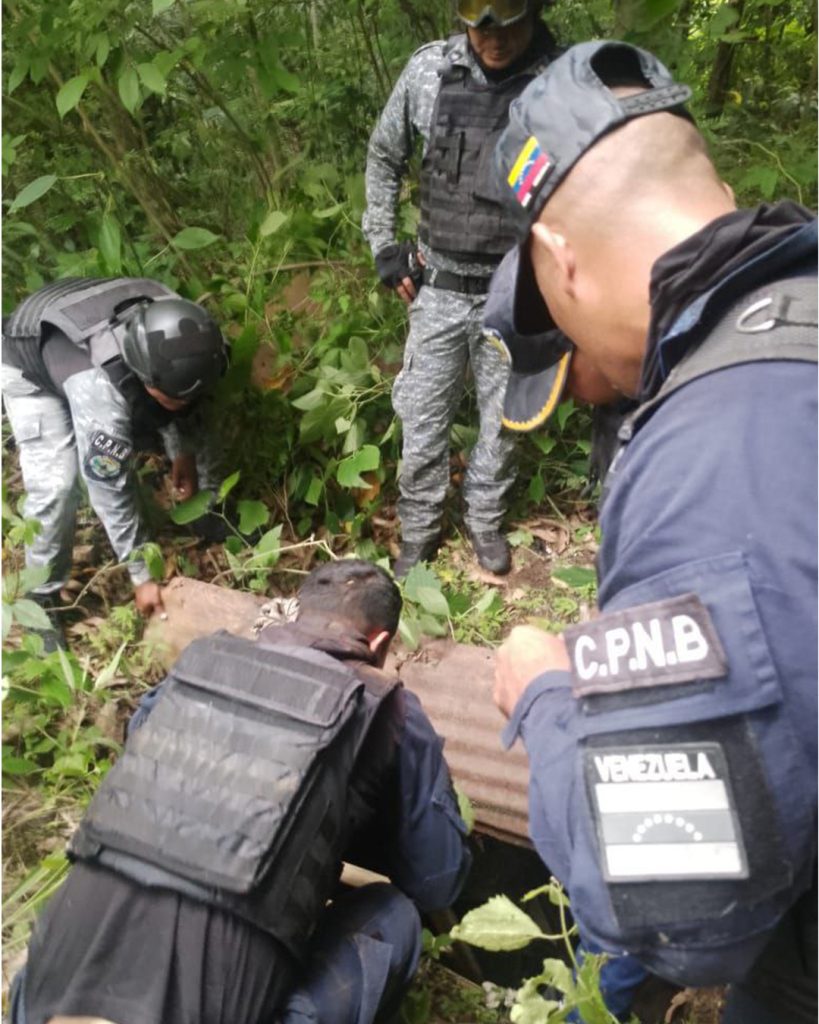 Policía Rural destruyó bunker subterráneo del GEDO "Los Chevrolet" elsiglo.com.ve