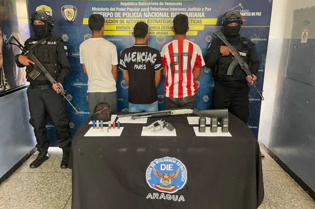 Apresados tres sujetos por ocultar armas de fuego elsiglo.com.ve