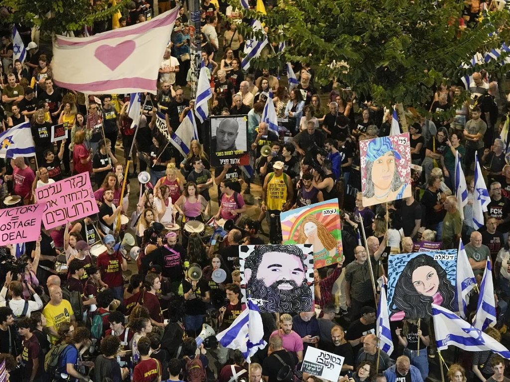 Miles de personas piden en Israel un acuerdo sobre rehenes en Gaza elsiglo.com.ve