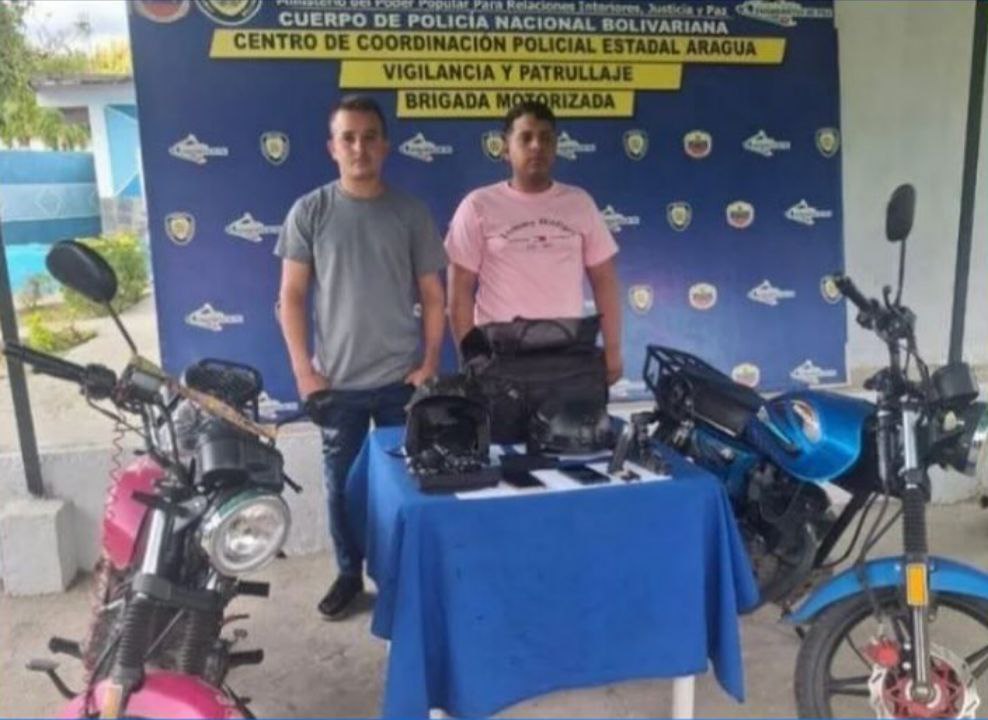 Detenidos dos PNB por robo agravado y porte ilícito de arma elsiglo.com.ve