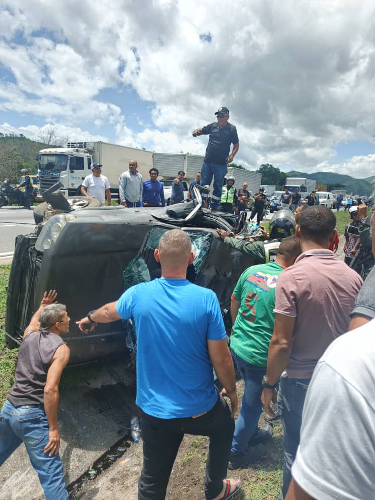 Un lesionado tras accidente en el kilómetro 89 de la ARC elsiglo.com.ve