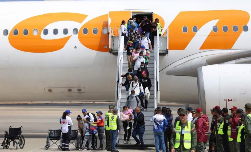 Venezuela recibe un vuelo con 213 migrantes deportados desde Estados Unidos elsiglo.com.ve