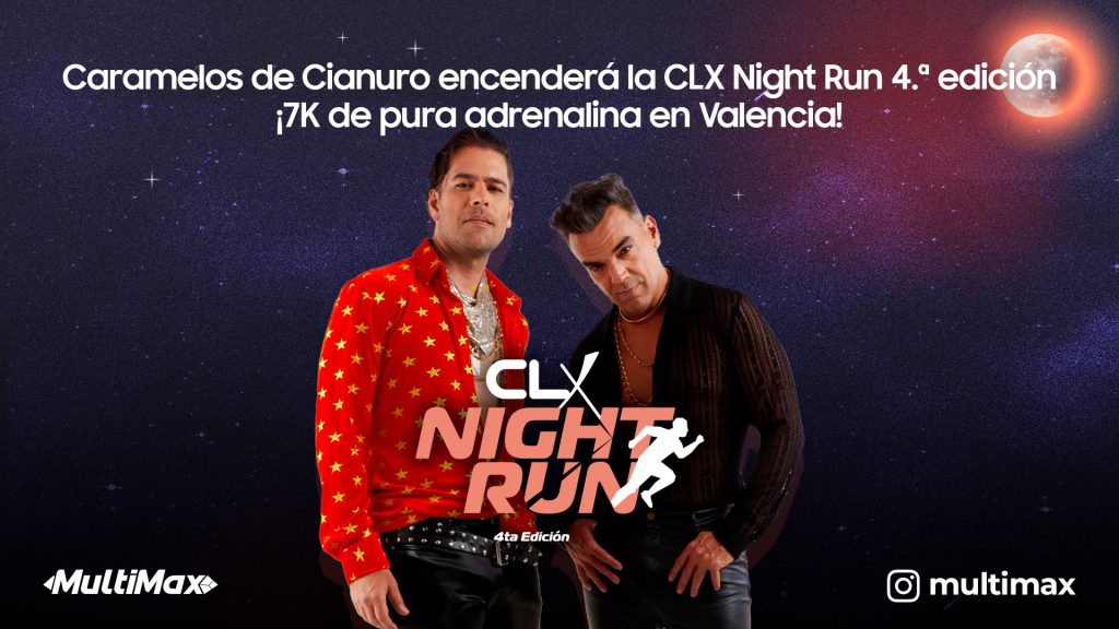 Caramelos de Cianuro encenderá la CLX Night Run 4.ª edición ¡7K de pura adrenalina en Valencia! elsiglo.com.ve