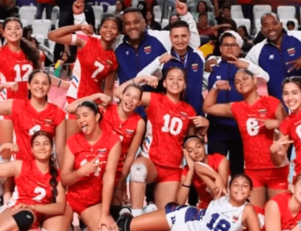 La Vinotinto U17 de voleibol femenino es campeona de Sudamérica elsiglo.com.ve