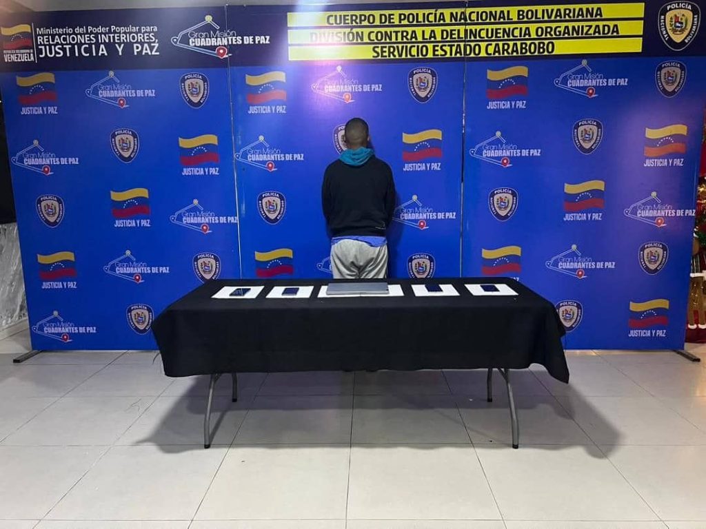 Preso por estafar a sus víctimas con criptomonedas en Carabobo elsiglo.com.ve