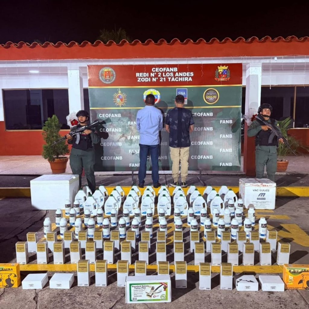 Incautaron vacunas veterinarias y agrotóxicos en la Frontera elsiglo.com.ve