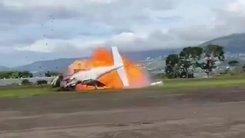 Dos personas murieron en accidente aéreo eliglo.com.ve