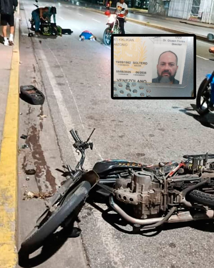 Un muerto y dos heridos por accidente en Av. Bolívar elsiglo.com.ve