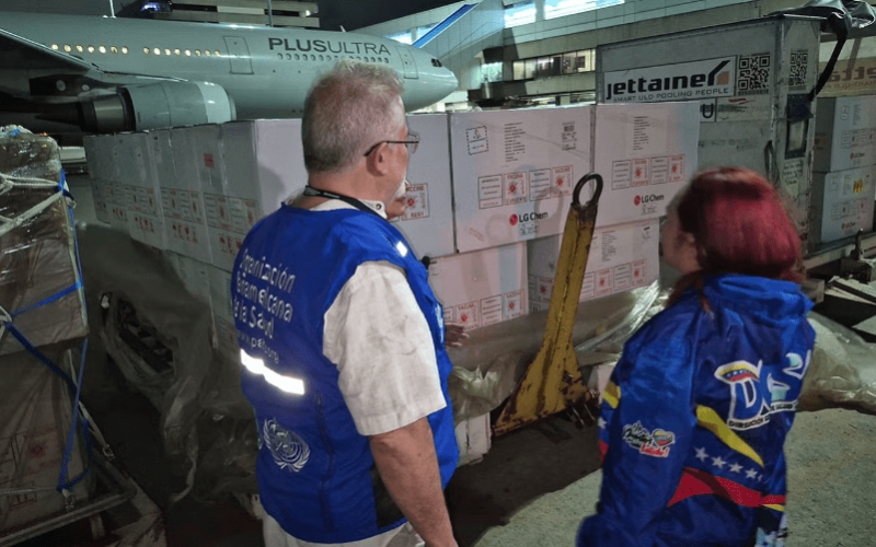 Venezuela recibe 850.000 dosis de vacuna contra la polio elsiglo.com.ve