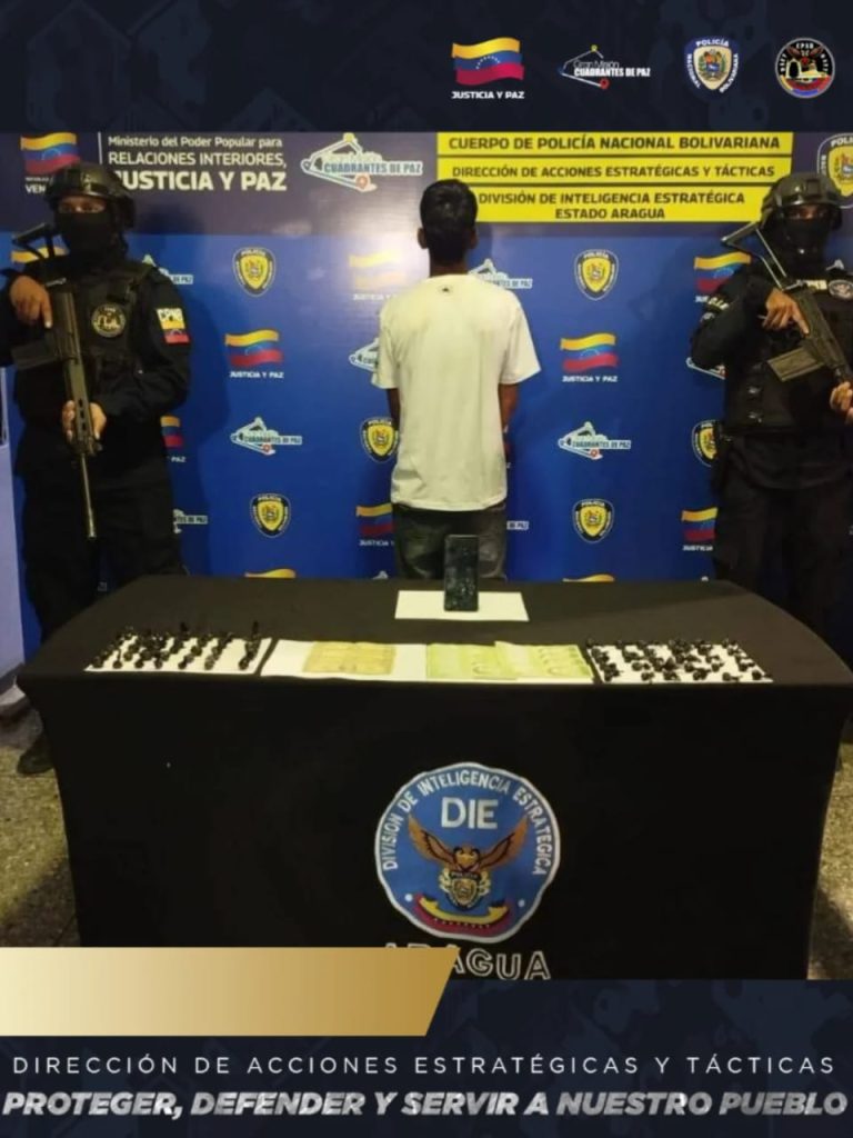 PNB aprehendió a individuo vinculado a la venta de drogas elsiglo.com.ve