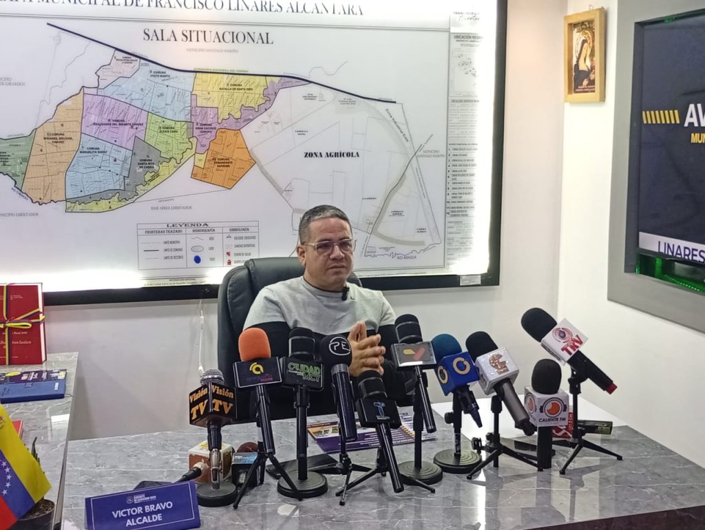 El alcalde Víctor Bravo presentó balance de obras elsiglo.com.ve