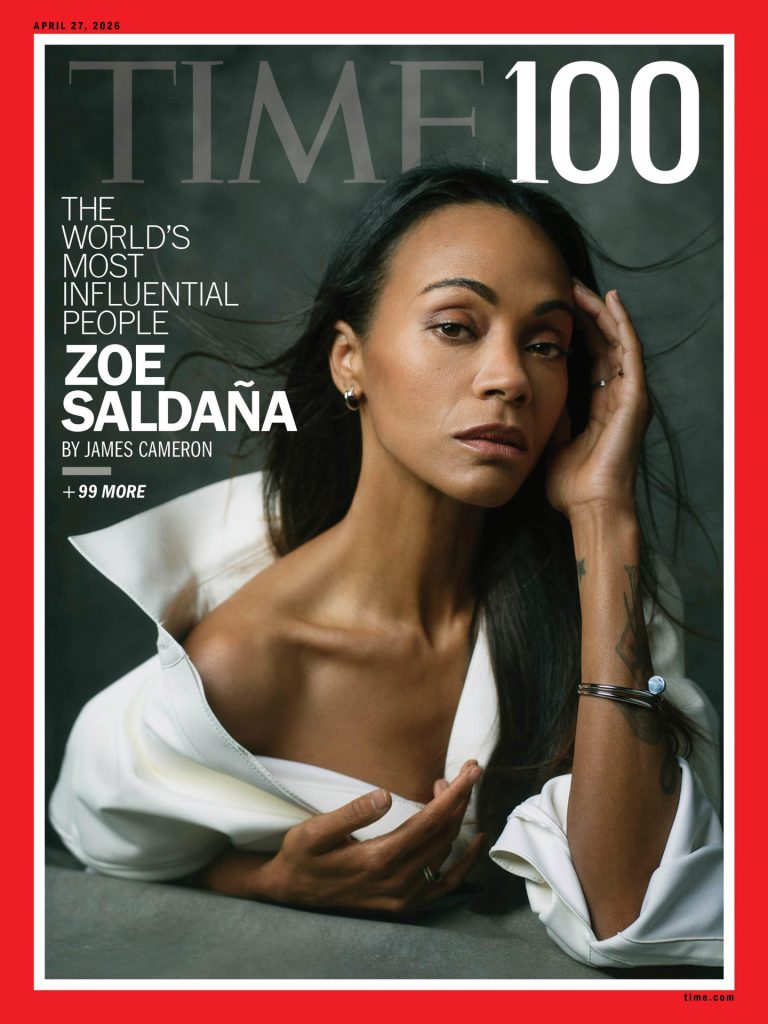 Zoe Saldaña entre las 100 personas más influyentes de 2026 elsiglo.com.ve
