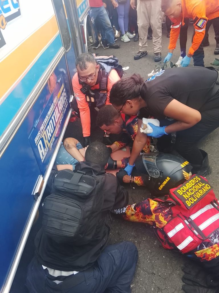 Herida mujer tras ser arrollada dentro del Terminal de Maracay elsiglo.com.ve