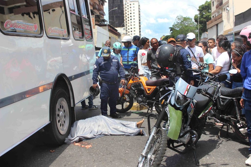 Murió octogenaria tras accidente en pleno centro de Maracay elsiglio.com.ve