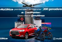 ¡Más de 200 premios! Los ganadores del concurso de CrediPuntos de MultiMax se conocerán el 7 de mayo ¡Más de 200 premios! Los ganadores del concurso de CrediPuntos de MultiMax se conocerán el 7 de mayo