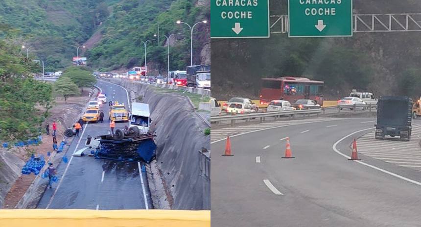 Choque en La carretera Panamericana dejó un herido elsiglo.com.ve