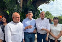 Superlano y Dávila llevaron mensajede unidad y esperanza a los aragüeños