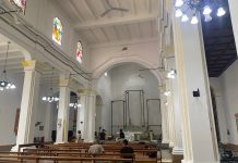 Iglesia de Santa Cruz no sufrió daños graves