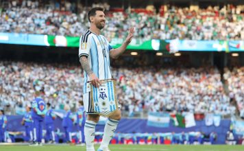 Messi iguala récord de goles en la historia de los Mundiales