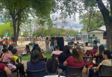 El proyecto Bibliotecas al Aire Libre llegó a la Plaza El Estudiante