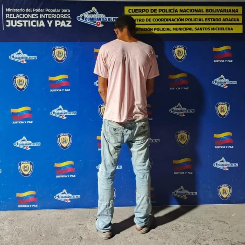 PNB detuvo a un hombre por violencia de género en Las Tejerías