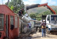 Atendieron la caída de transformadores en Tocorón