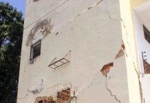 Edificio amenaza derrumbarse en El Limón Edificio amenaza derrumbarse en El Limón