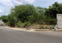 Se cayó la pared perimetral del Cementerio Se cayó la pared perimetral del Cementerio