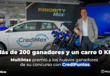 ¡Más de 200 ganadores y un carro 0 KM! MultiMax premió a los nuevos ganadores de su concurso con CrediPuntos ¡Más de 200 ganadores y un carro 0 KM! MultiMax premió a los nuevos ganadores de su concurso con CrediPuntos