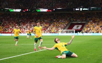 Australia hace historia con su gol ante Turquía Australia hace historia con su gol ante Turquía