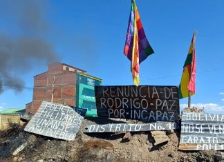 Denuncian «intentos de derrocar» al Gobierno de Bolivia
