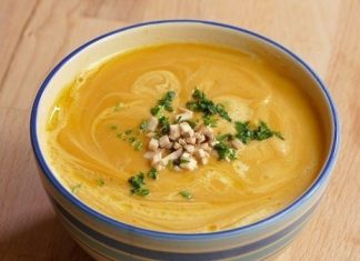 Crema de calabaza y zanahoria Crema de calabaza y zanahoria