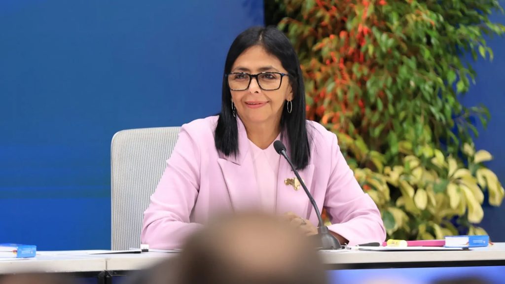 Delcy Rodríguez inicia el miércoles una visita a la India en busca de alianzas petroleras