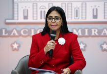 Delcy Rodríguez reconoce triunfo De La Espriella en Colombia Delcy Rodríguez reconoce triunfo De La Espriella en Colombia