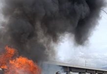 Se incendió vehículo en la ARC y causó una mega cola Se incendió vehículo en la ARC y causó una mega cola